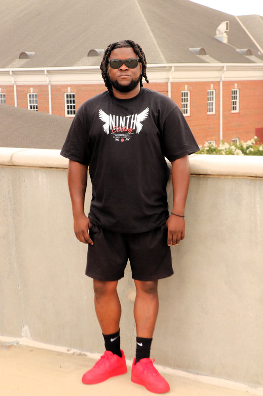 NINTH CLOTHING TEES (Model shown wearing XL top)