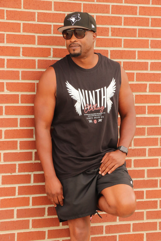 NINTH CLOTHING SLEEVELESS TANK (Model shown wearing 2X top)