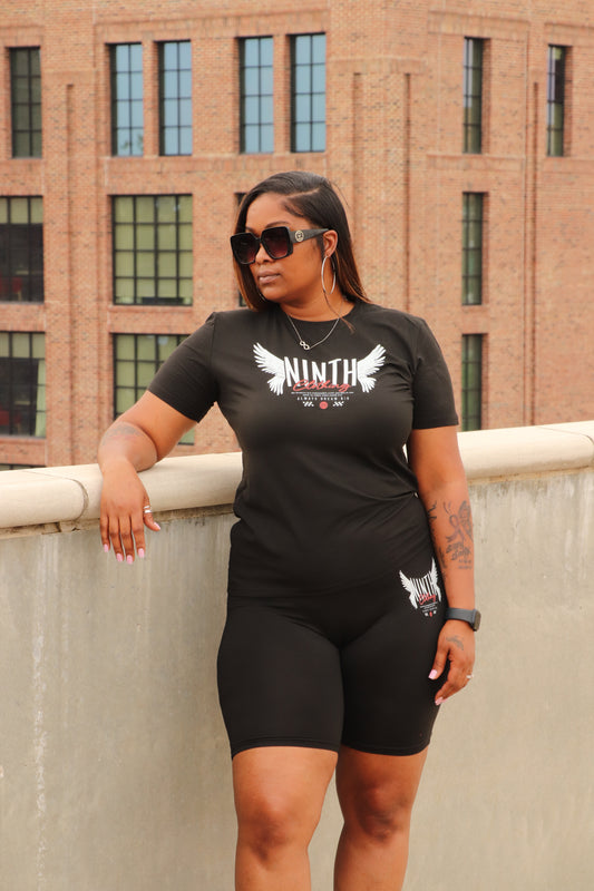 WOMEN NINTH CLOTHING SET (Model shown wearing XL set)